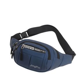 Men'S Waist Bag Outdoor Leisure Sports Messenger Chest Bag