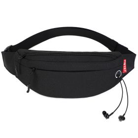 Men's Sports Waist Bag Mobile Phone Waist Bag Outdoor Waterproof Shoulder Messenger Bag