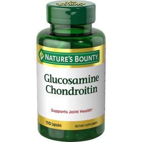 Nature's Bounty Glucosamine Chondroitin Capsules; 110 Count