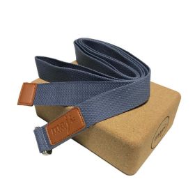 Cork Block & Strap Combo (Blue Strap)