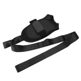 Yoga Ligament Stretching Belt Foot Drop Stroke Hemiplegia Rehabilitation Strap Leg Training Foot Ankle Joint Correction Braces (Quantity: 1Pc, Color: Black 2)