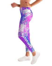 Blessed Cotton Candy Style Womens Leggings (size: L)