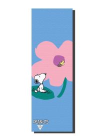 Ascend Yoga Mat (Color/Pattern: Peanuts Snoopy Flower Blue Mat)